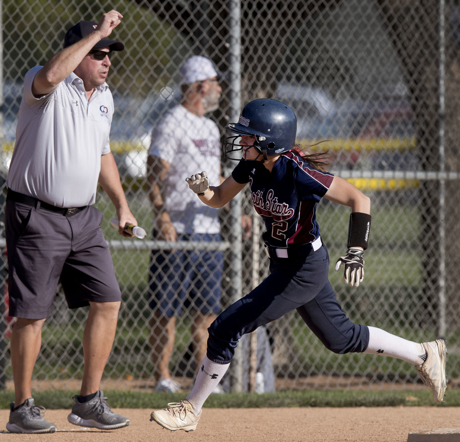 Grand Island vs. Lincoln North Star, prep softball, 9.11.18